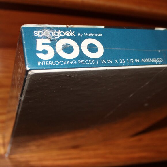 3/$77❤️new sealed vintage 1989 PENGUIN PLUNGE 500 pcs Springbok puzzle PZL4443 - Picture 7 of 10